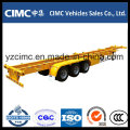 Cimc 3 Ejes 40ton Esqueleto Remolque Contenedor